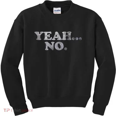 Yeah... No Distressed Kids Sweatshirt