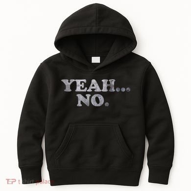 Yeah... No Distressed Kids Hoodie