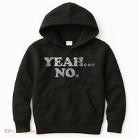 Yeah... No Distressed Kids Hoodie thumb 0