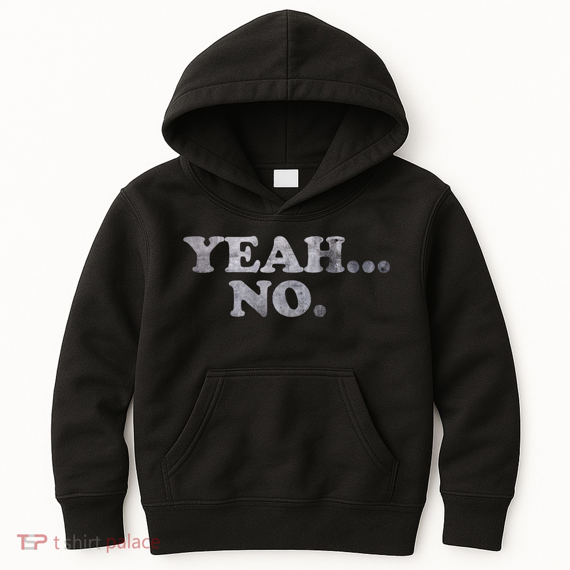 Yeah... No Distressed Kids Hoodie