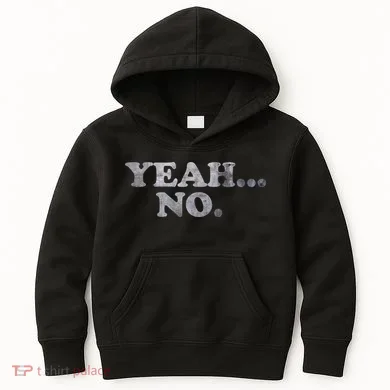 Yeah... No Distressed Kids Hoodie