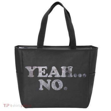 Yeah... No Distressed Tote Bag