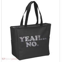 Yeah... No Distressed Tote Bag thumb 2