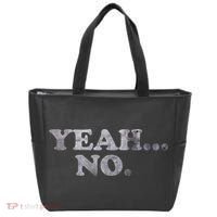 Yeah... No Distressed Funny Saying Yeah... No Tote Bag thumb 0