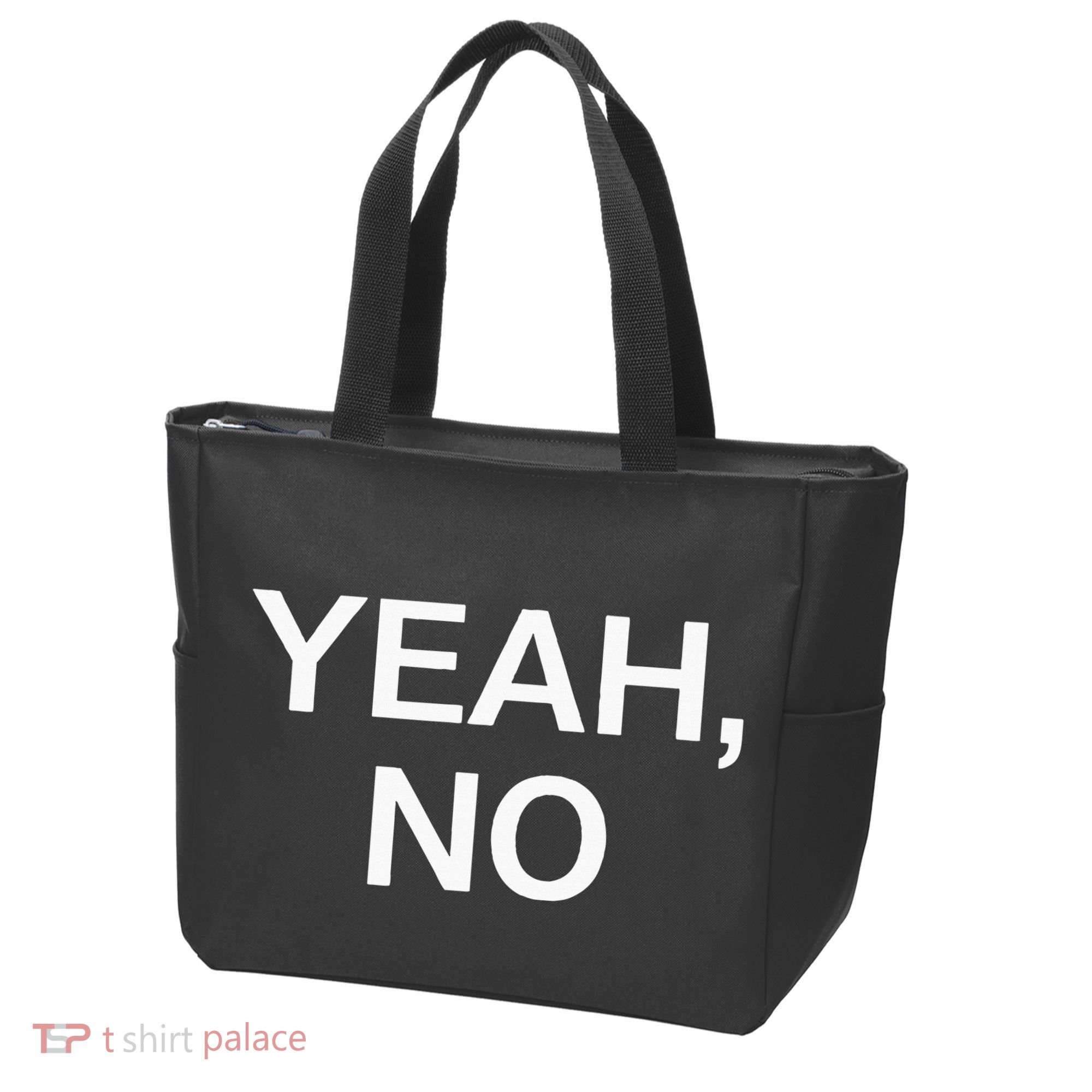 Yeah No Funny Jokes Sarcastic Family Tote Bag
