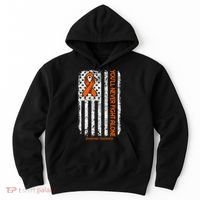 YouLl Never Fight Alone Blood Cancer Leukemia Awareness Hoodie thumb 0