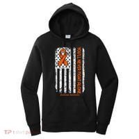 YouLl Never Fight Alone Blood Cancer Leukemia Awareness Women's Hoodie thumb 0