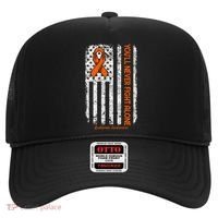 YouLl Never Fight Alone Blood Cancer Leukemia Awareness Hat thumb 0
