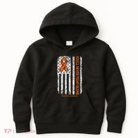 YouLl Never Fight Alone Blood Cancer Leukemia Awareness Kids Hoodie thumb 0