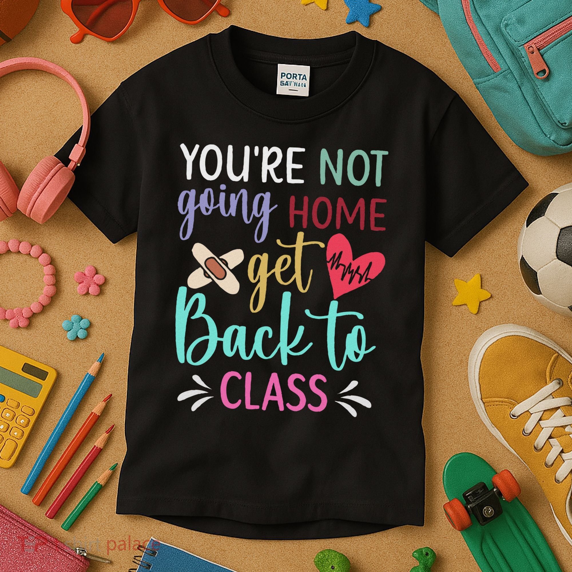 You're Not Going Home Get Back To Class School Nurse Kids T-Shirt