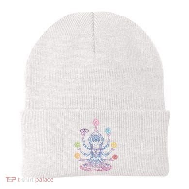 Yoga Namaste Graphic Design Beanie