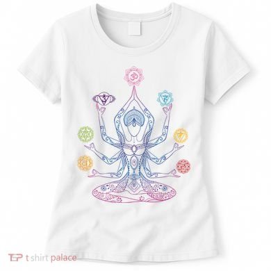 Yoga Namaste Graphic Design Women's T-Shirt