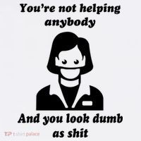 You’re Not Helping Anybody And You Look Dumb As Shit Women's Tank Top thumb 5