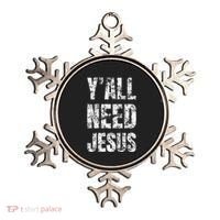 YAll Need Jesus Christian Faith S Saved S Ornament thumb 0