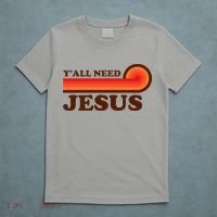 Yall Need Jesus Retro T-Shirt thumb 5