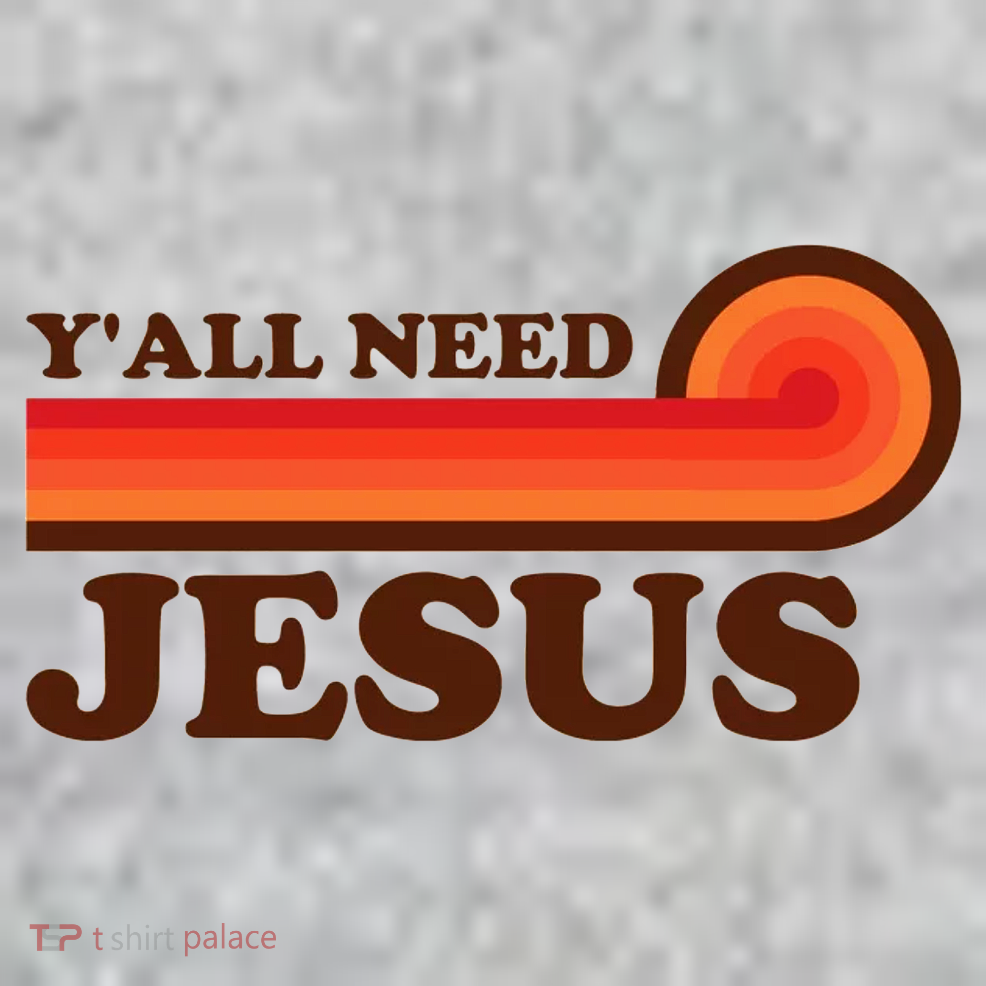 Yall Need Jesus Retro Pajama Set