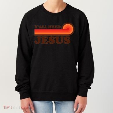 Yall Need Jesus Retro Women's Sweatshirt