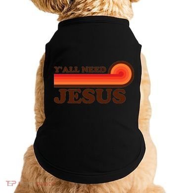 Yall Need Jesus Retro Doggie Tank