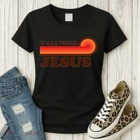 Yall Need Jesus Retro Women's T-Shirt thumb 3