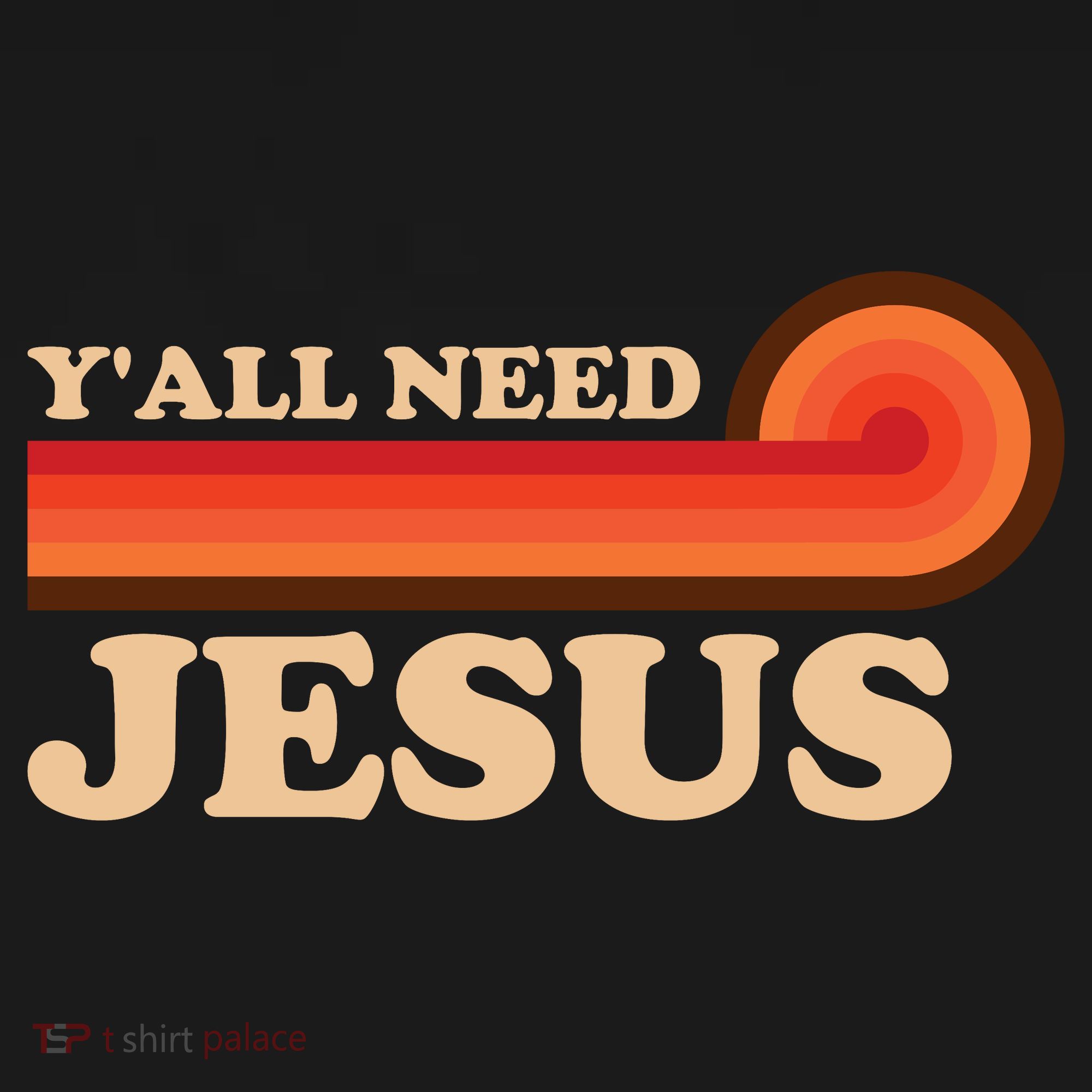 Y'all Need Jesus Retro Backpack