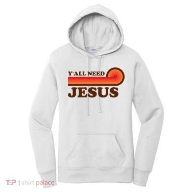Y'all Need Jesus Retro Women's Hoodie