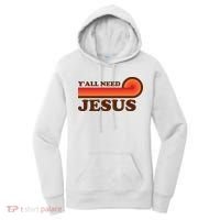 Y'all Need Jesus Retro Women's Hoodie thumb 0