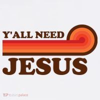Y'all Need Jesus Retro Women's Hoodie thumb 2