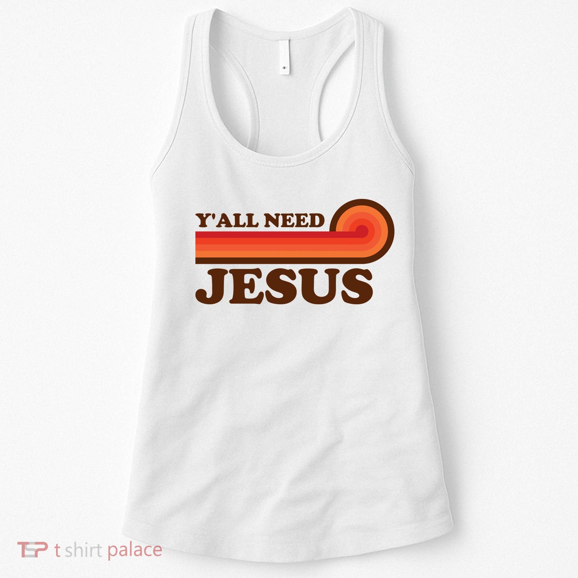 Y'all Need Jesus Retro Women's Tank Top