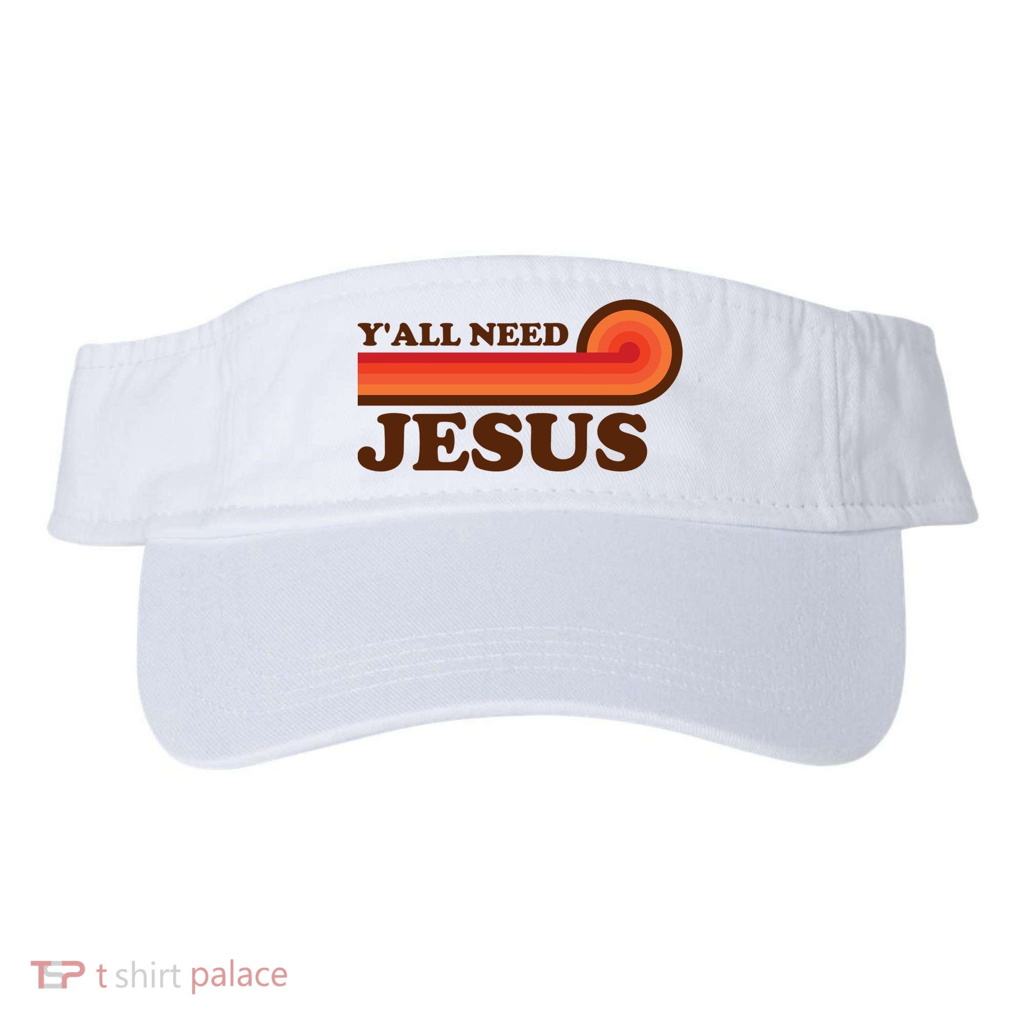 Y'all Need Jesus Retro Visor