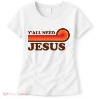 Y'all Need Jesus Retro Women's T-Shirt thumb 0