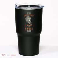 Yaqui Native Mexican Indian Woman Never Underestimate Tumbler thumb 0
