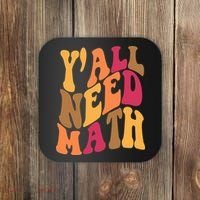 Yall Need Math Funny Teacher Gift Coaster thumb 0