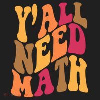 Yall Need Math Funny Teacher Gift Golf Towel thumb 3