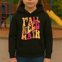 Yall Need Math Funny Teacher Gift Kids Hoodie thumb 3