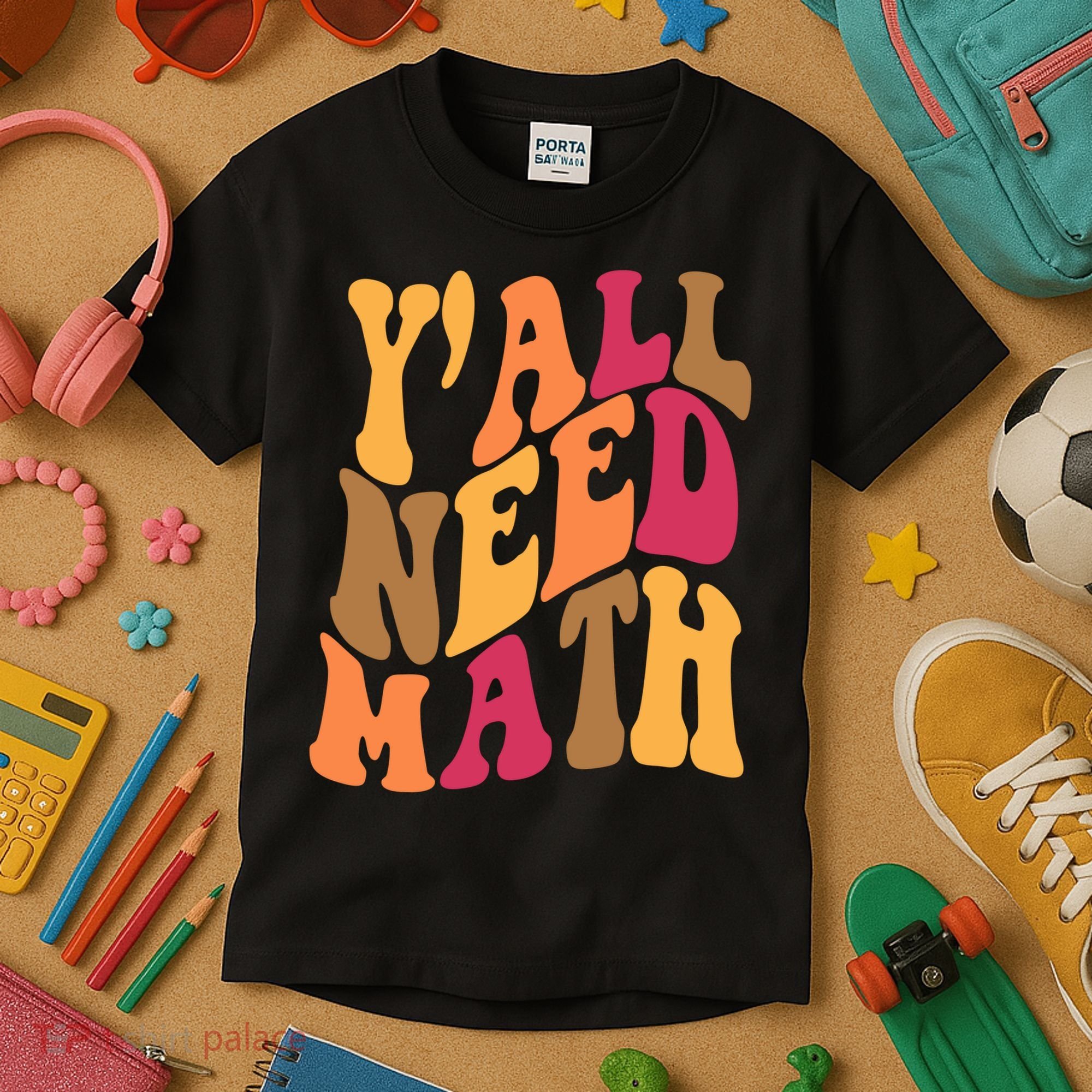 Yall Need Math Funny Teacher Gift Kids T-Shirt