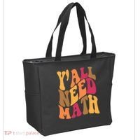 Yall Need Math Funny Teacher Gift Tote Bag thumb 2
