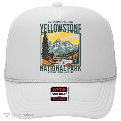 Yellowstone National Park Vintage Hiking Hat