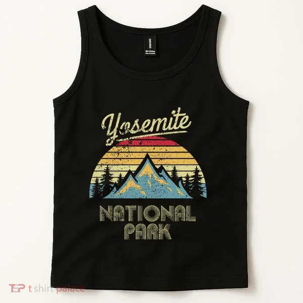 Yosemite National Park Mountain Tank Top