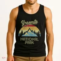 Yosemite National Park Mountain Tank Top thumb 3