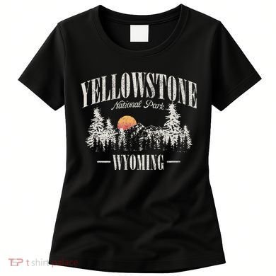 Yellowstone National Park Vintage Women's T-Shirt
