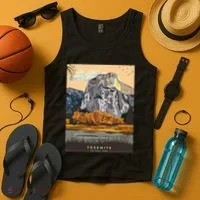 Yosemite National Park Retro Tank Top thumb 4