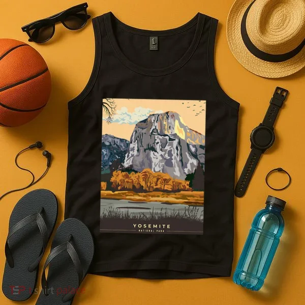 Yosemite National Park Retro Tank Top