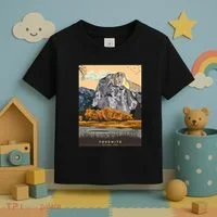 Yosemite National Park Retro Toddler T-Shirt thumb 3