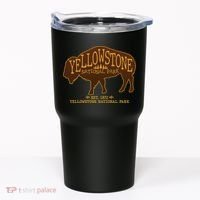 Yellowstone National Park EST 1872 Buffalo Logo Tumbler thumb 0