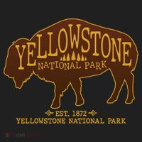 Yellowstone National Park EST 1872 Buffalo Logo Hat thumb 2