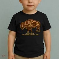 Yellowstone National Park EST 1872 Buffalo Logo Toddler T-Shirt thumb 2