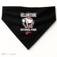 Yellowstone National Park USA-Made Doggie Bandana thumb 0