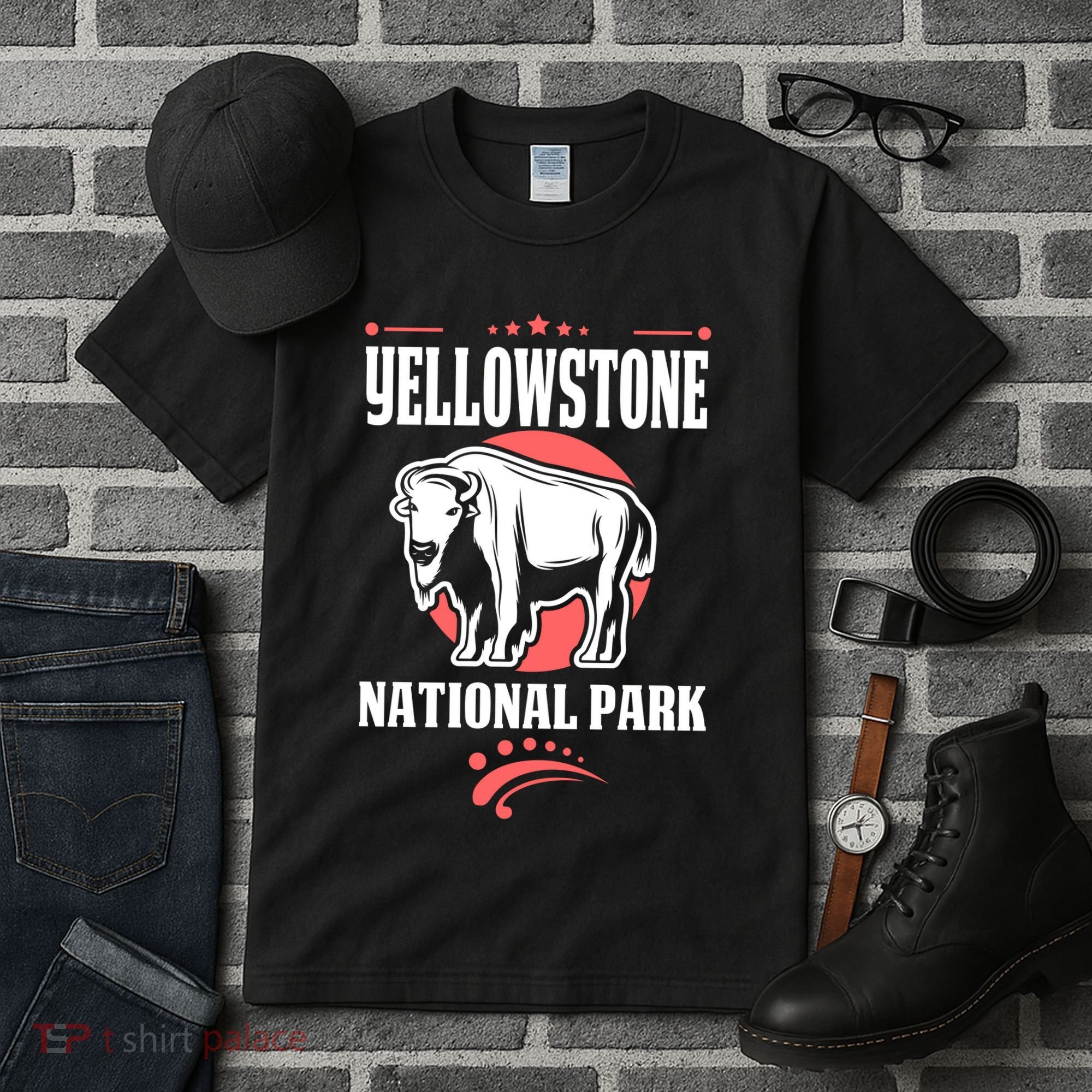 Yellowstone National Park Tall T-Shirt
