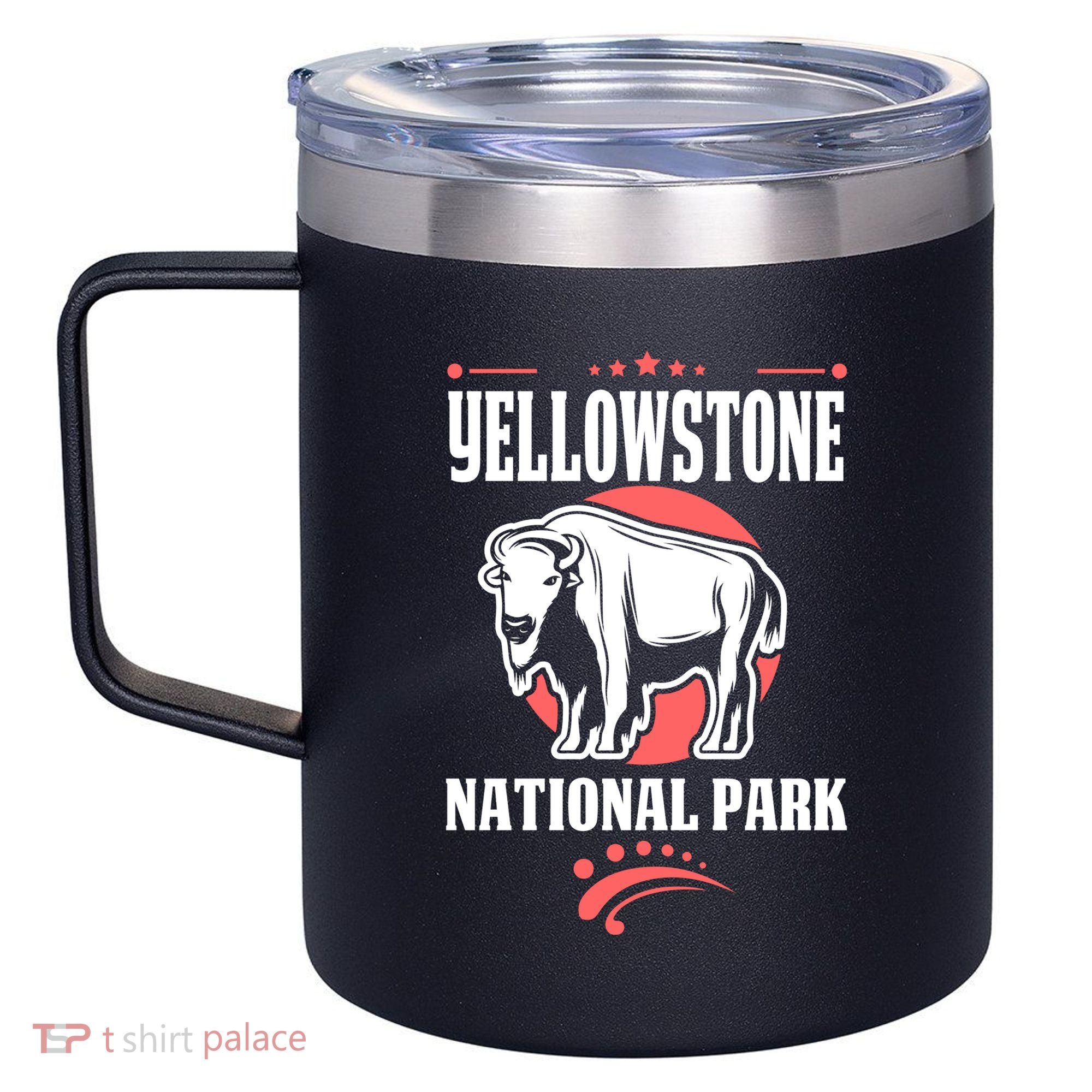Yellowstone National Park 12oz Stainless Steel Coffee Mug