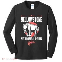 Yellowstone National Park Kids Long Sleeve Shirt thumb 0
